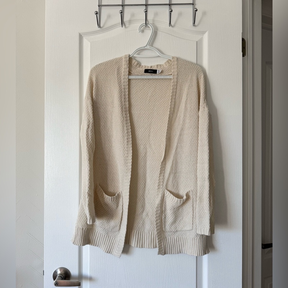 Urban Outfitters BDG cream cardigan